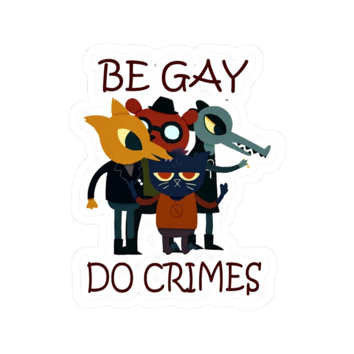night in thhe woods be gay do crimes nitw | Night in the Woods - alternate angle 3, merchandise