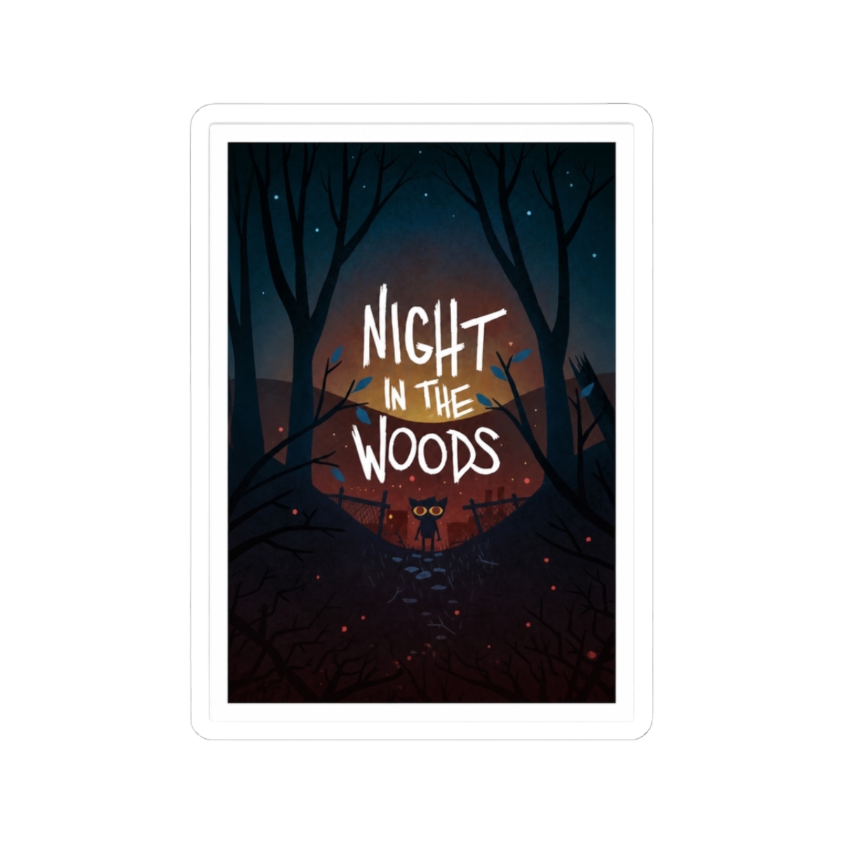 Scary Night In The Woods