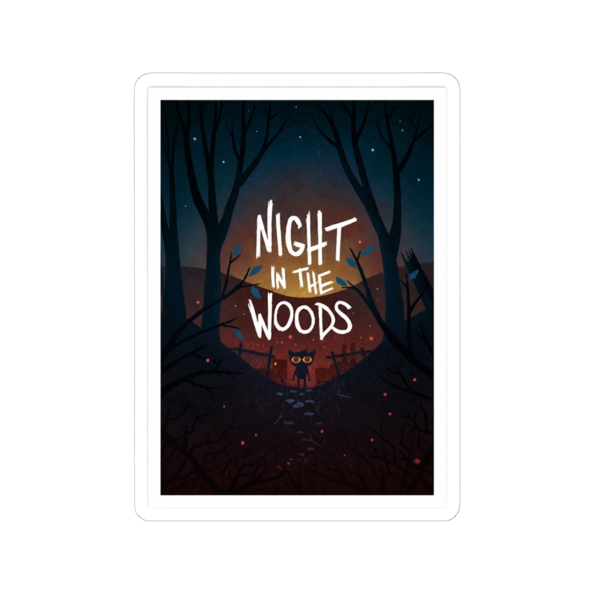 Scary Night In The Woods
