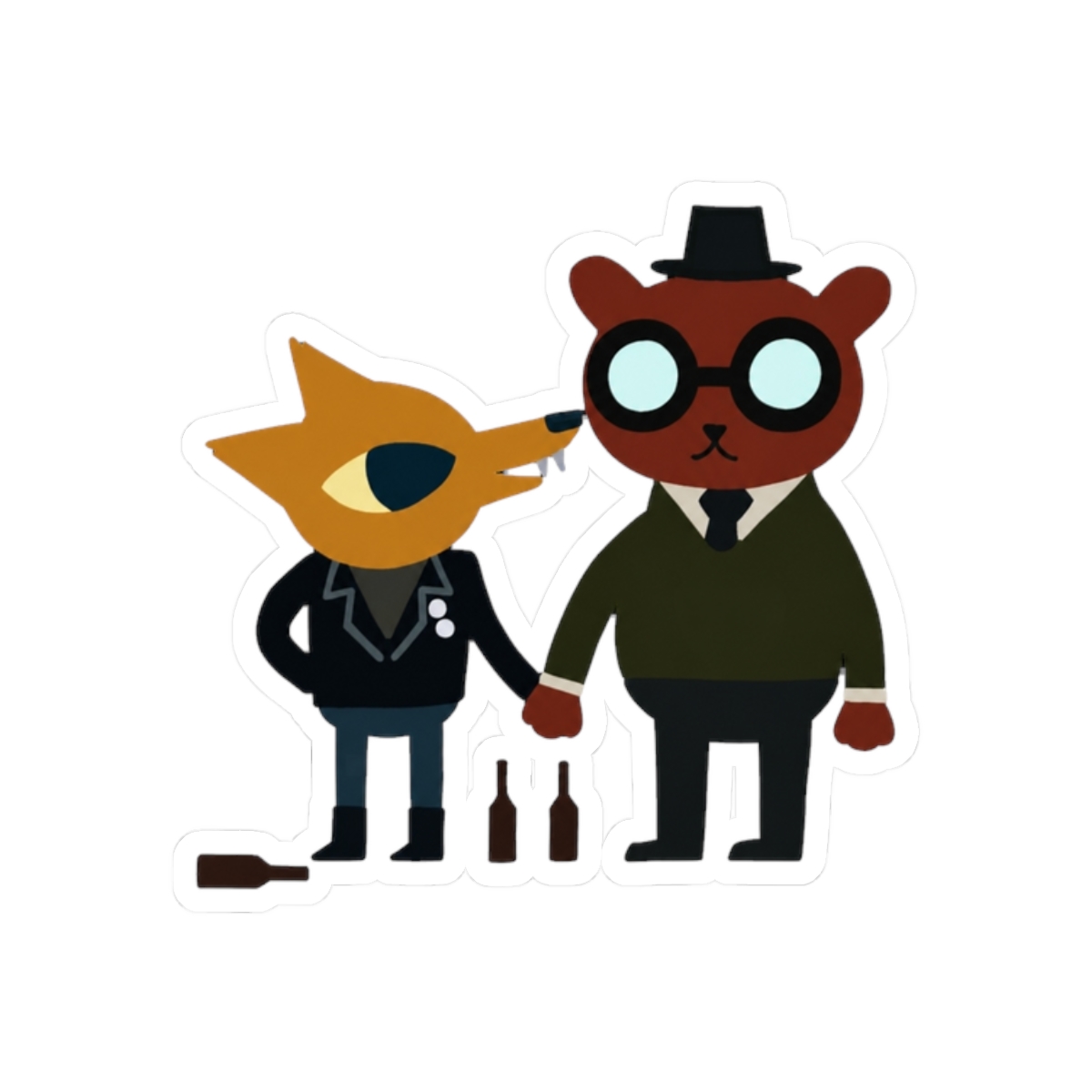 Night in the Woods: Gregg and Angus <3 - alternate angle 3, merchandise