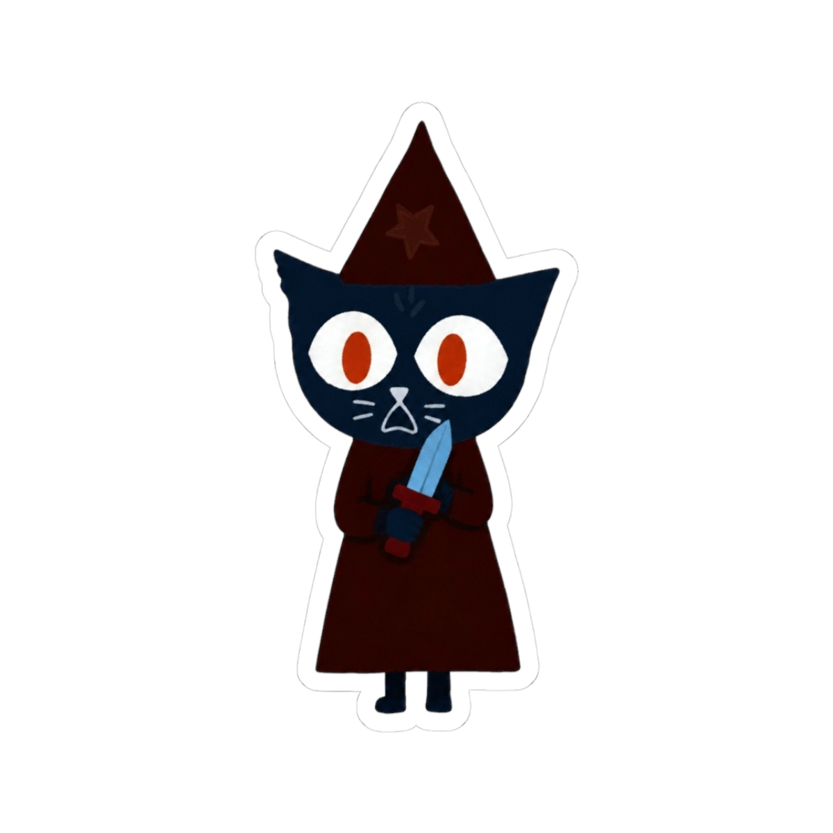 Night in the woods: witch dagger costume