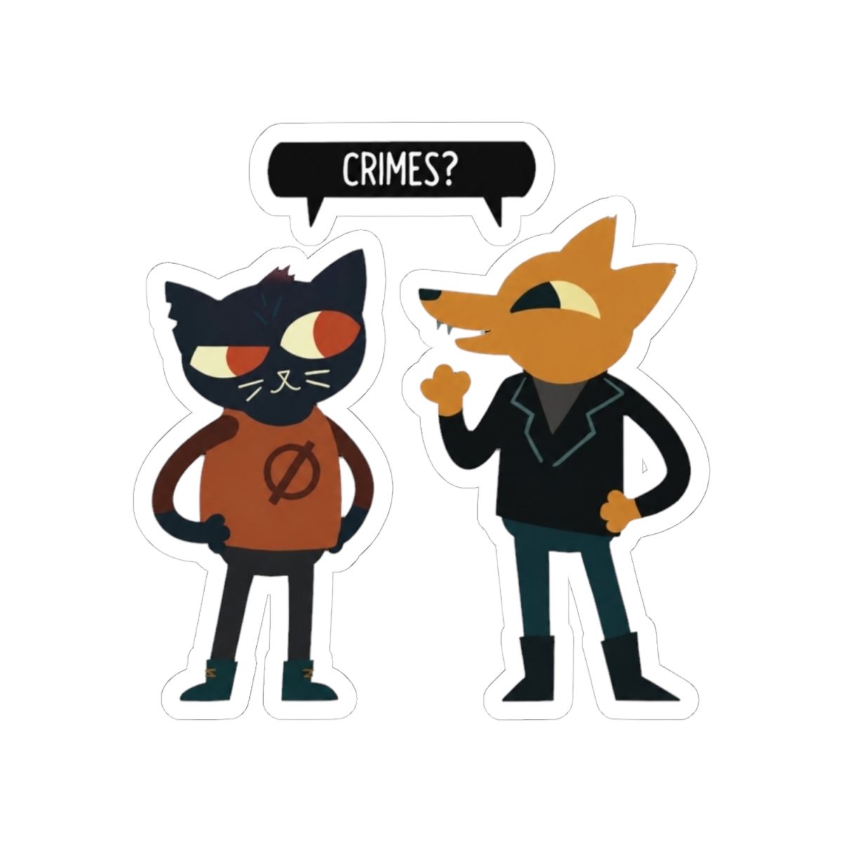 Crimes in the Woods | Night in the Woods - alternate angle 1, merchandise