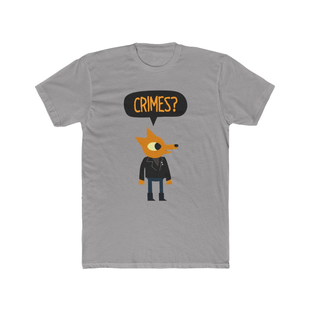 Night In The Woods - “Crimes?” Gregg Quote - Official T-Shirts merchandise