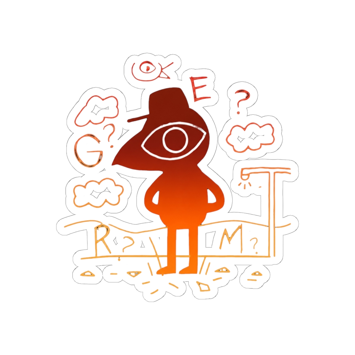 Night In The Woods Germ Sticker