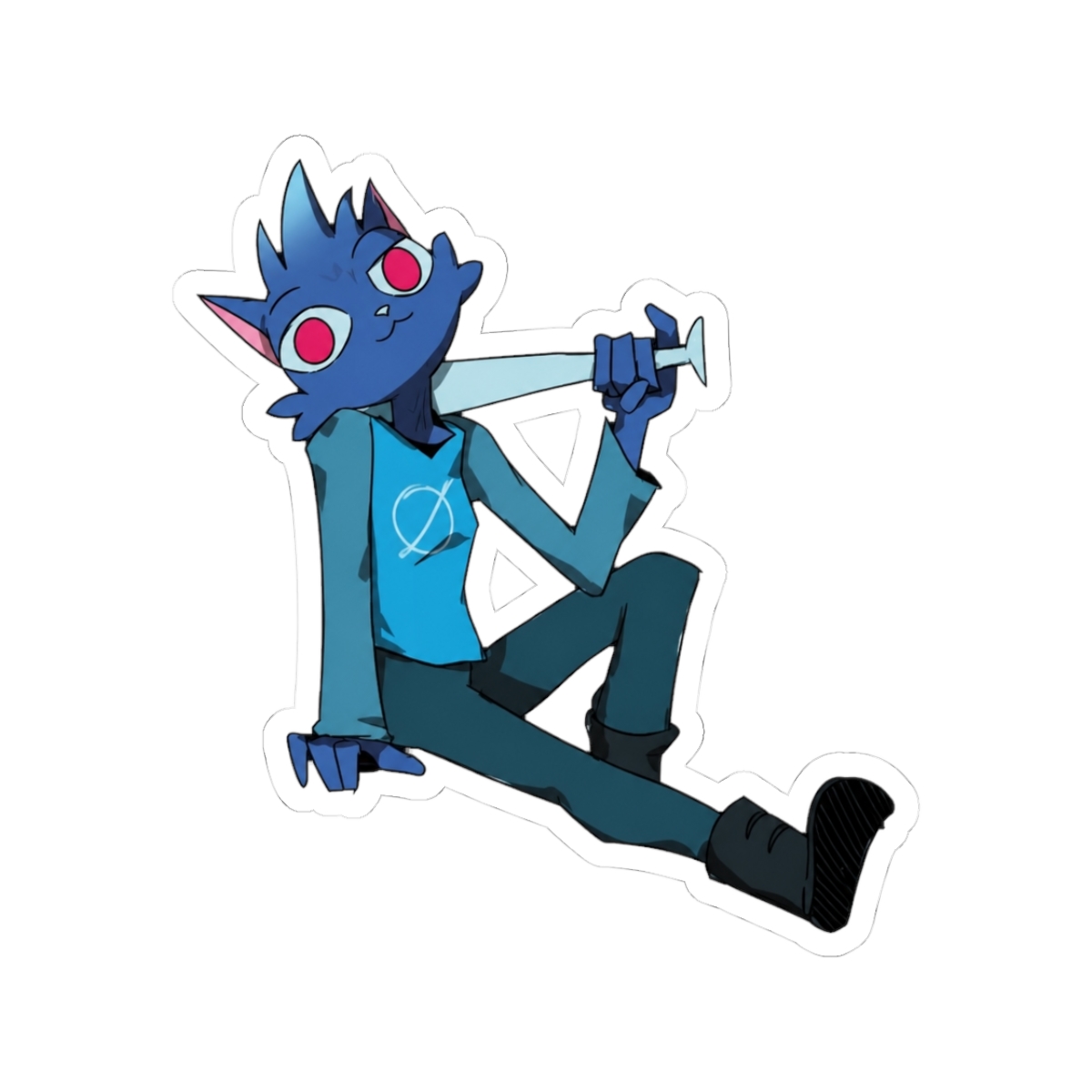 Mae from Night in the woods Sticker