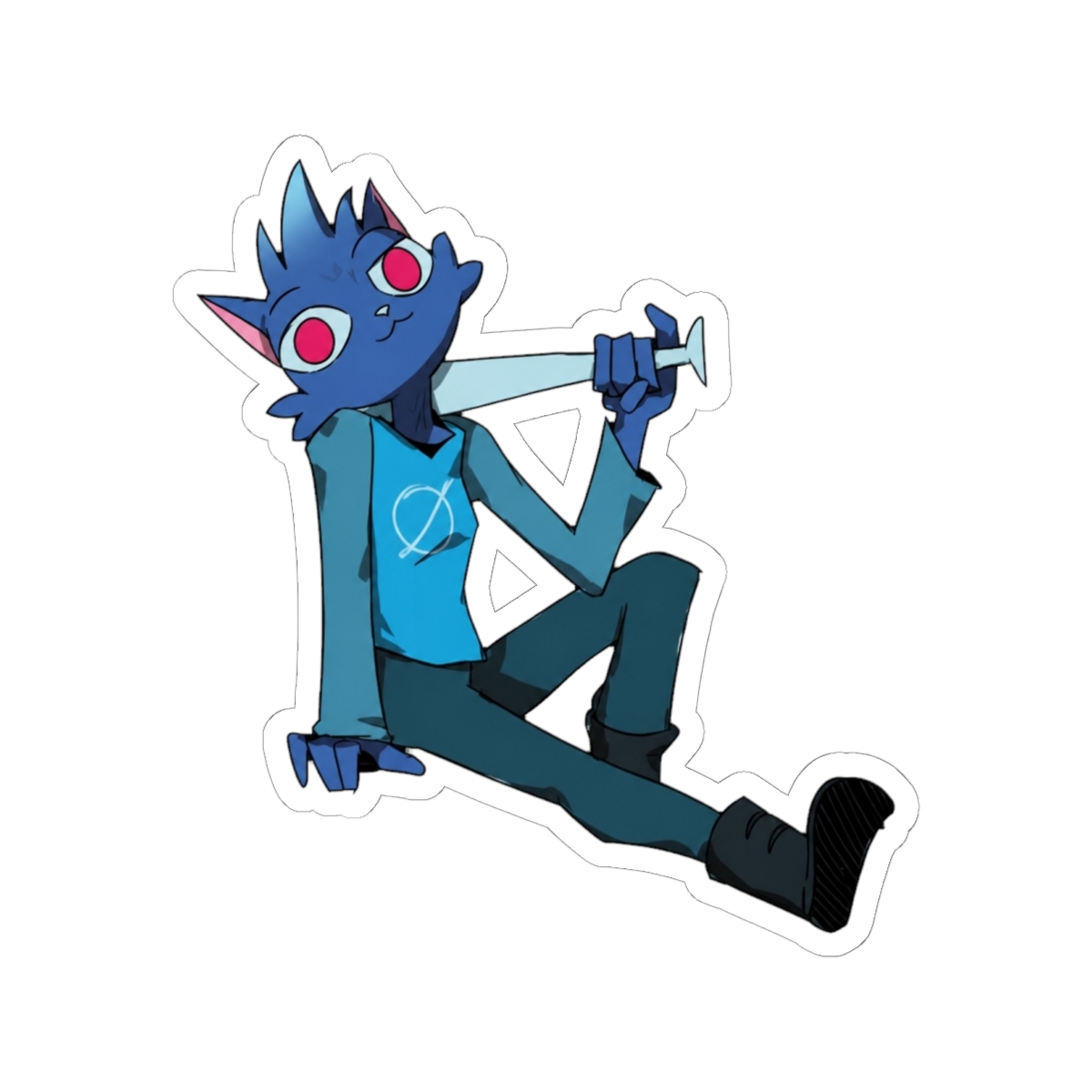 Mae from Night in the woods Sticker