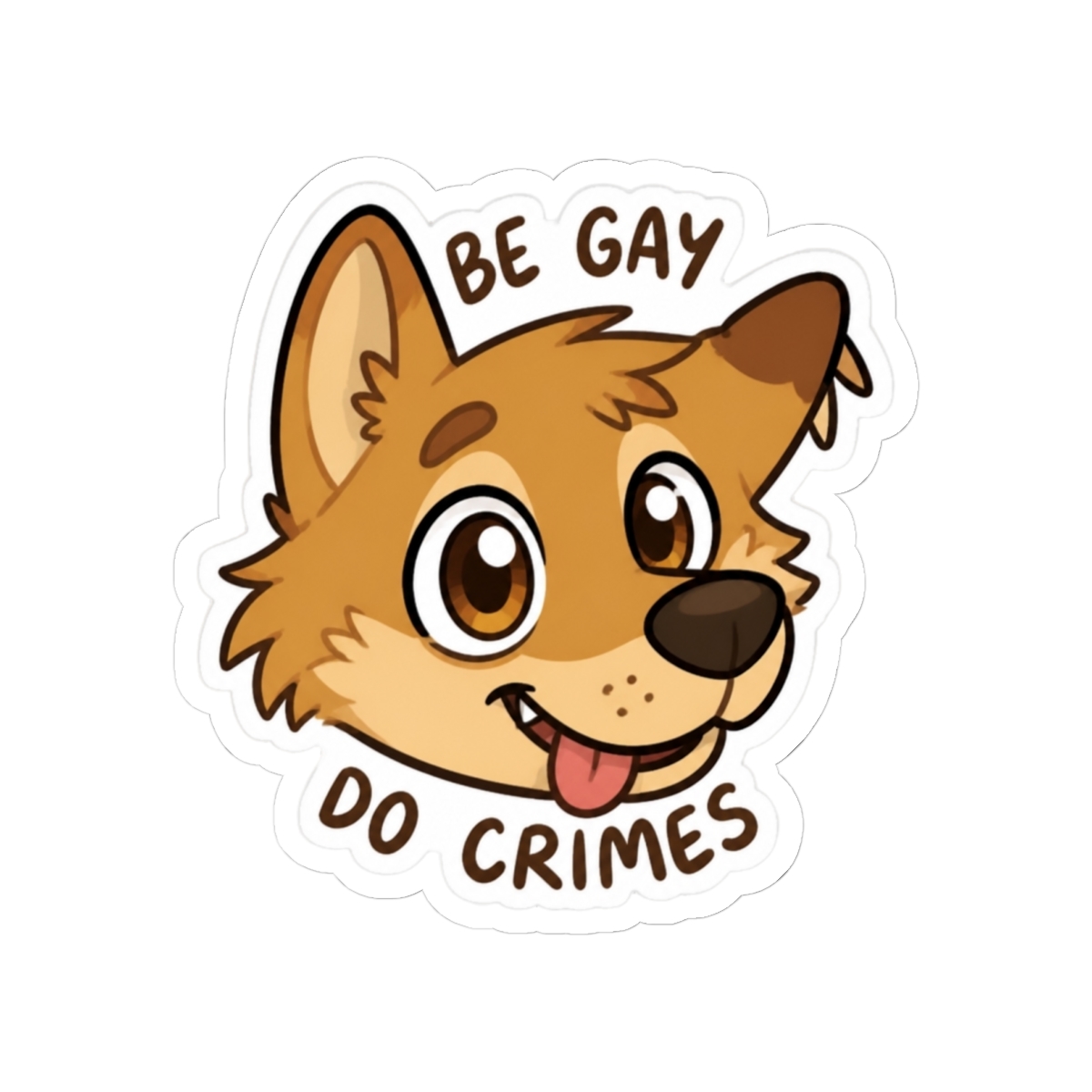 Gregg NITW Vinyl Sticker | Cute Character Decal for Personal Style | Night in the Woods - alternate angle 2, merchandise