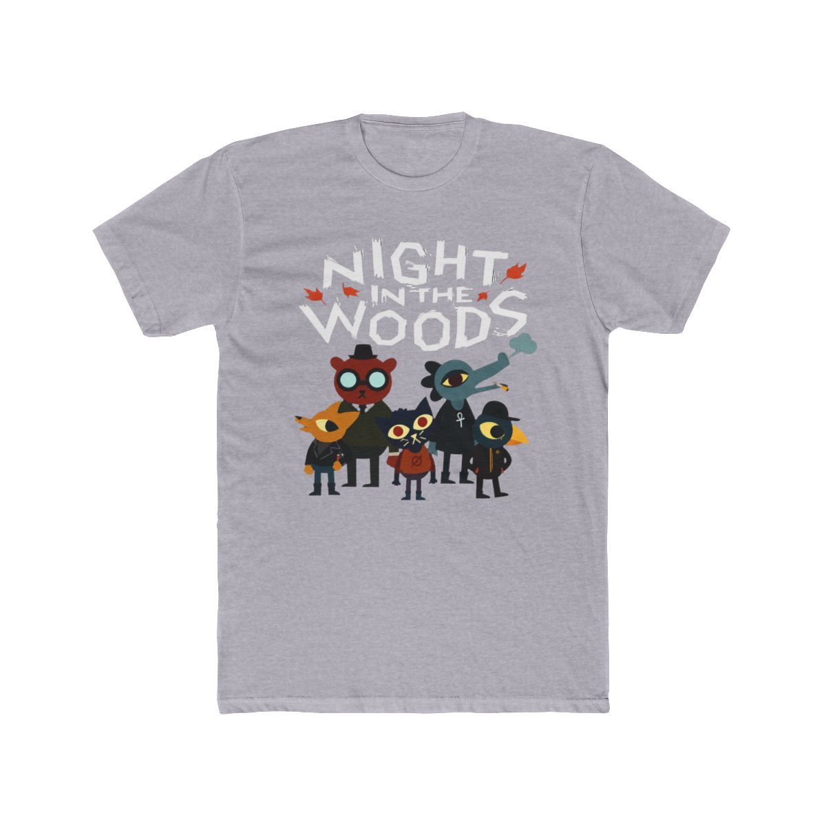 Limited New Night in the Woods Single Player Adventure Game Logo T Shirt S-4XL - alternate angle 3, merchandise
