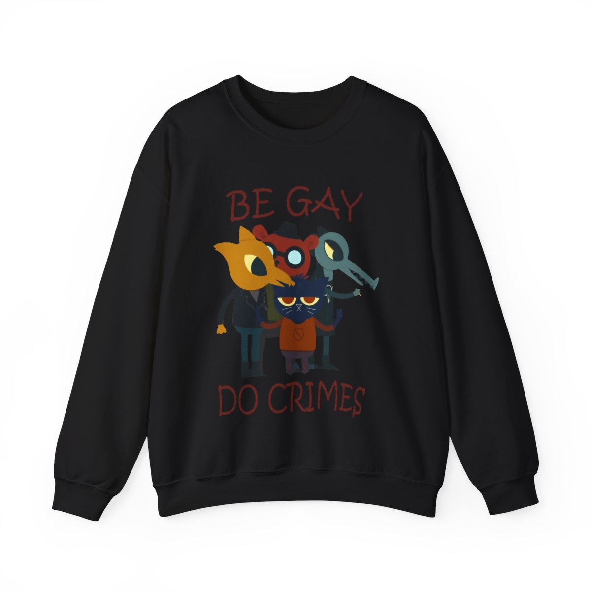 Night In Thhe Woods Be Gay Do Crimes T-Shirts | Night in the Woods - alternate angle 3, merchandise