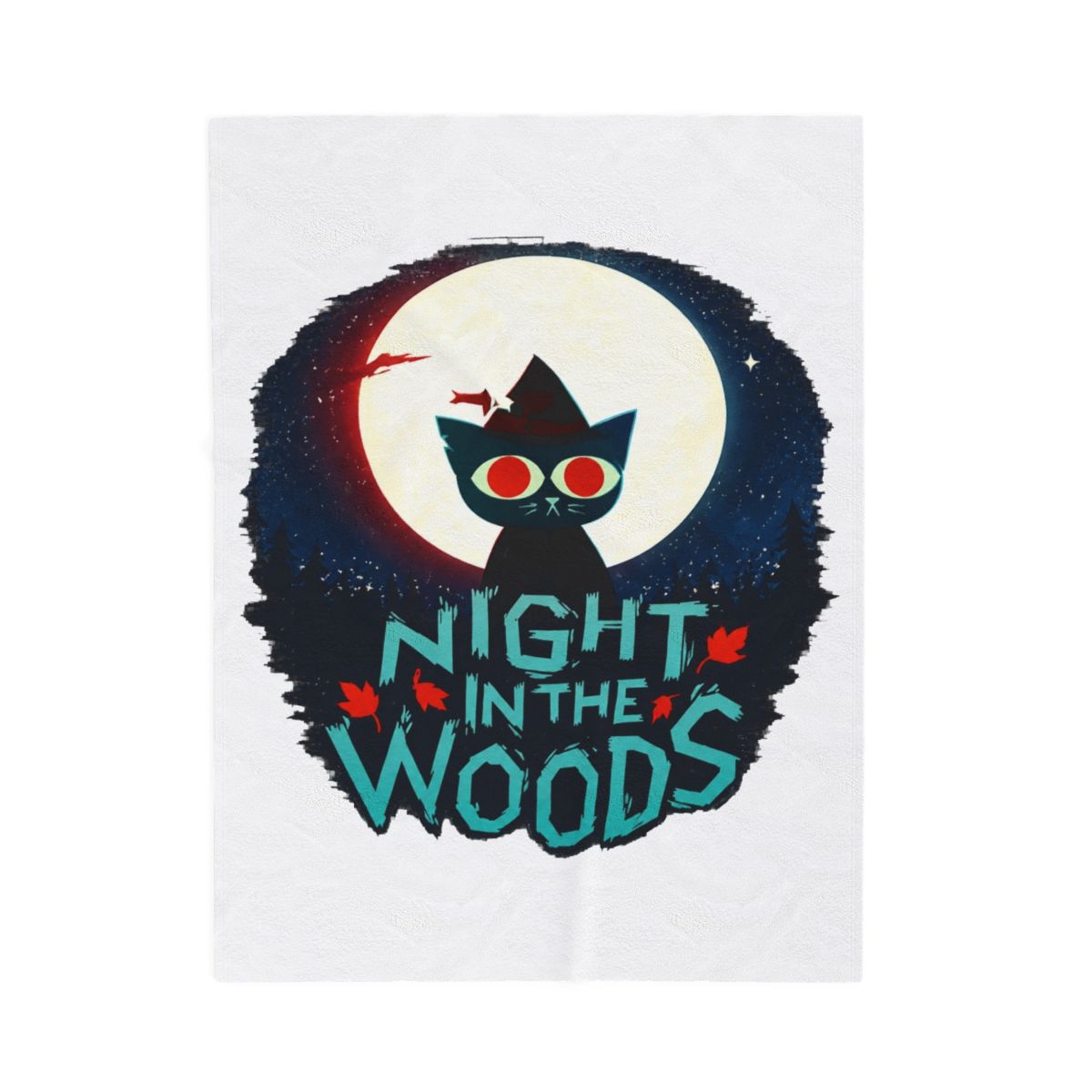 Night In The Woods Mae Witch Dagger Throw Blanket
