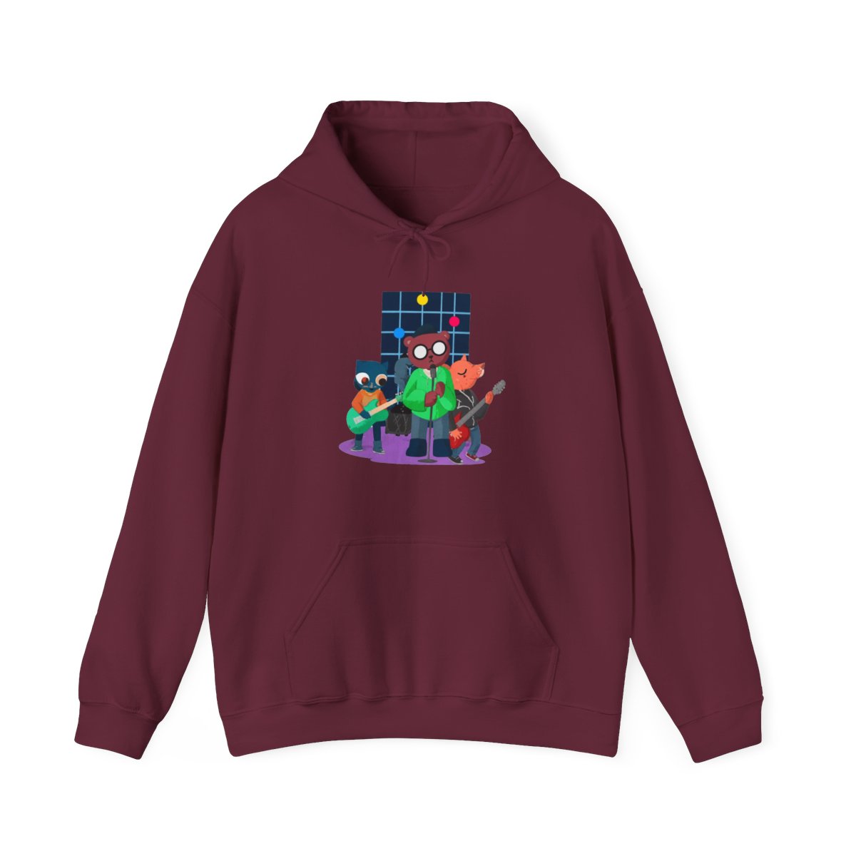 Hot Game Night In The Woods Main Characters Hoodie - alternate angle 3, merchandise
