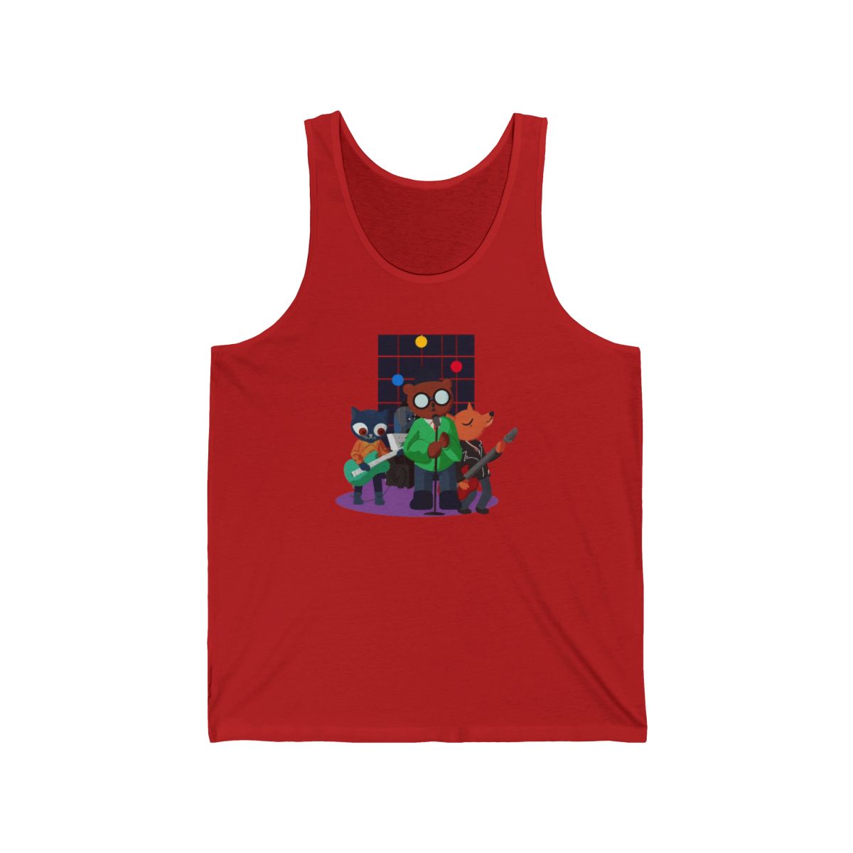 Hot Game Night In The Woods Main Characters Tank Top - Official Tank Tops merchandise