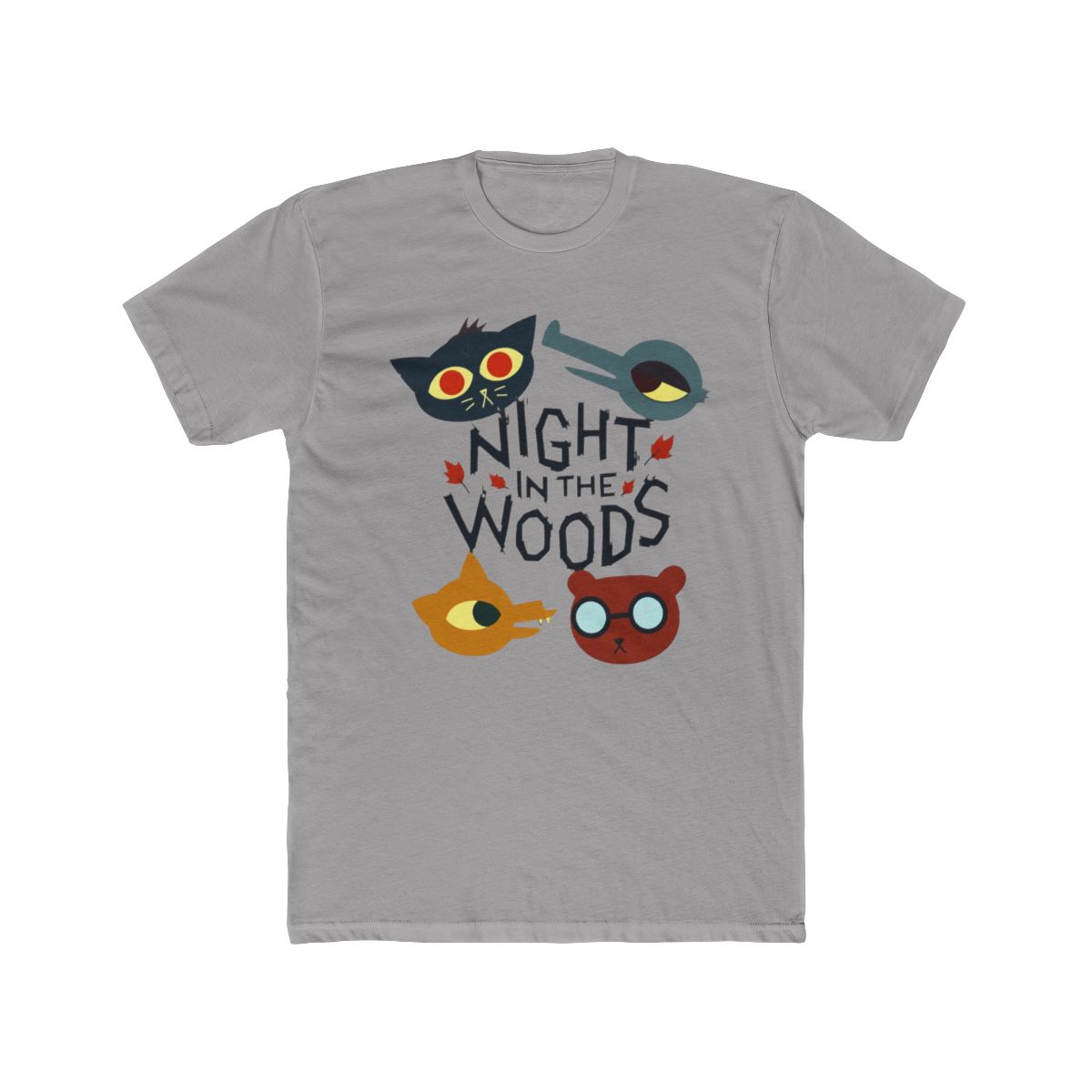 Video Game Night In The Woods All Characters T Shirt - Official T-Shirts merchandise