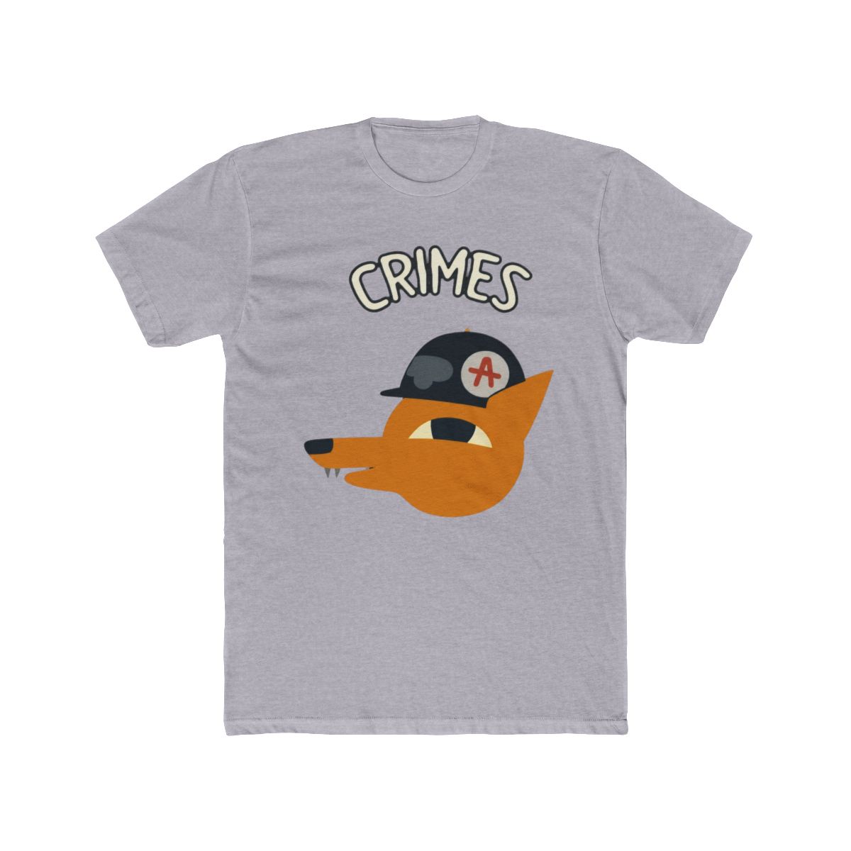 Night in the woods Gregg Crimes Baseball T Shirt - alternate angle 3, merchandise